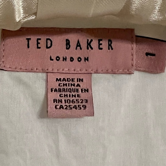 Ted Baker London White Dress. Size 1 - Picture 10 of 10